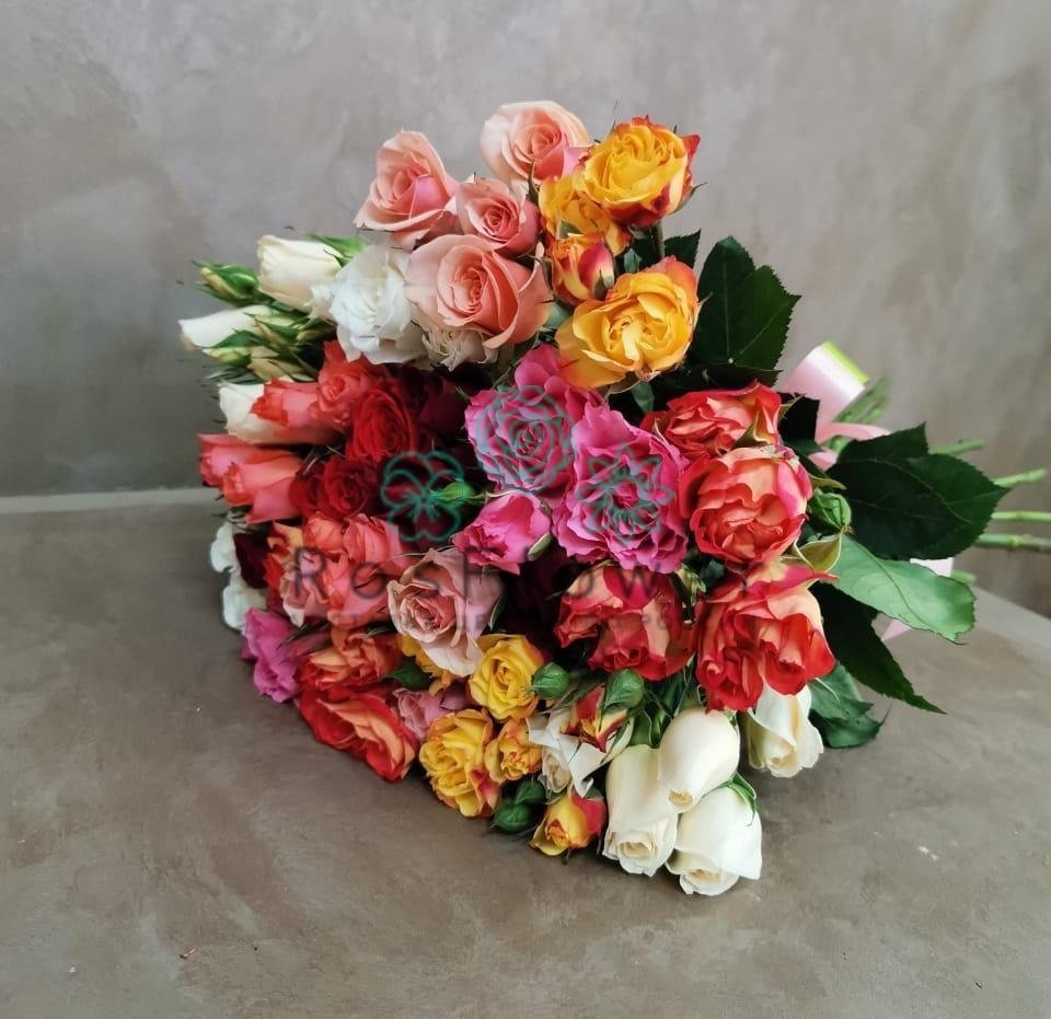 Букет цветов из: Розы в Красной Горке