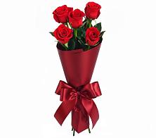 Букет 5 Красных роз Эдлесс Лав в Красной Горке