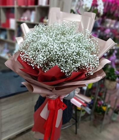 Букет цветов из: Гипсофила в Красной Горке