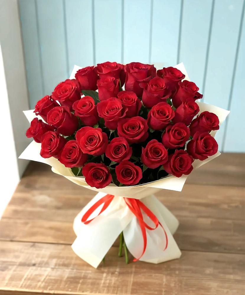 Букет 29 Красных роз в Красной Горке