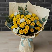 Букет цветов из:  Розы в Красной Горке