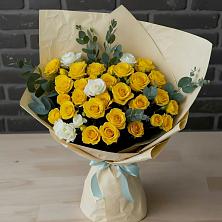 Букет цветов из:  Розы в Красной Горке