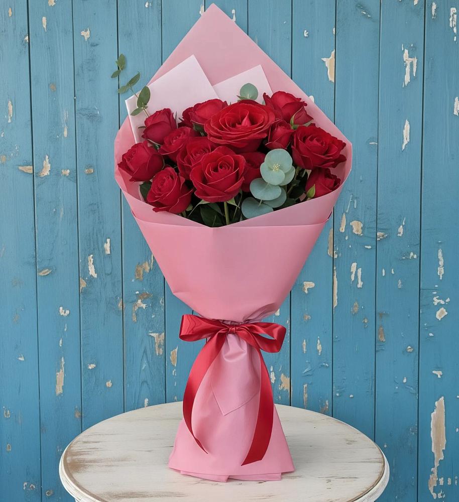 Букет цветов из: Розы в Красной Горке