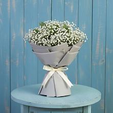 Букет цветов из:  Гипсофила в Красной Горке