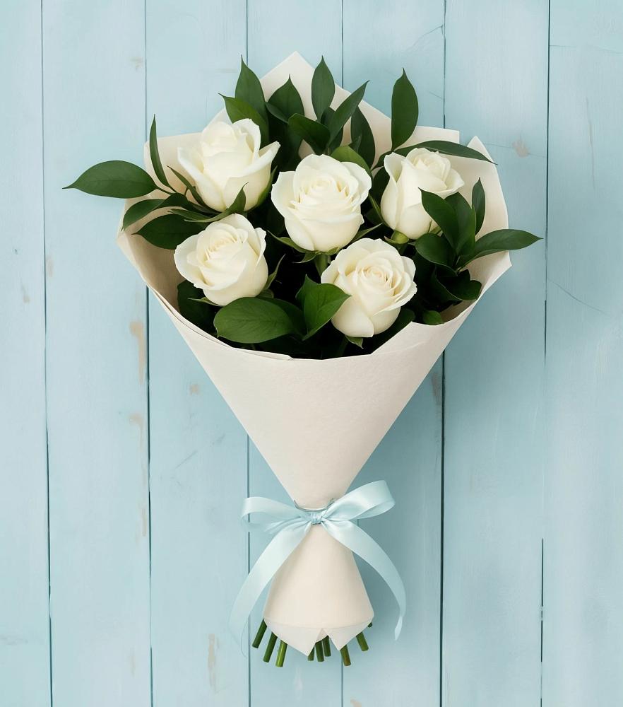 Букет цветов из: Розы в Красной Горке