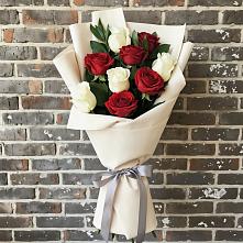 Букет цветов из:  Розы в Красной Горке