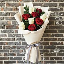 Букет цветов из:  Розы в Красной Горке