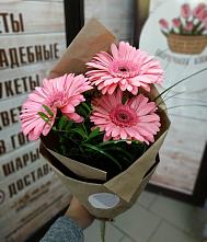 Букет цветов из:  Герберы #REPLACE_PRED# Красной Горке