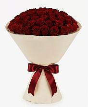 Букет 101 Бордовая роза Блэк Бакарра #REPLACE_PRED# Красной Горке