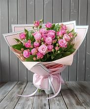 Букет Розовый кустик #REPLACE_PRED# Красной Горке