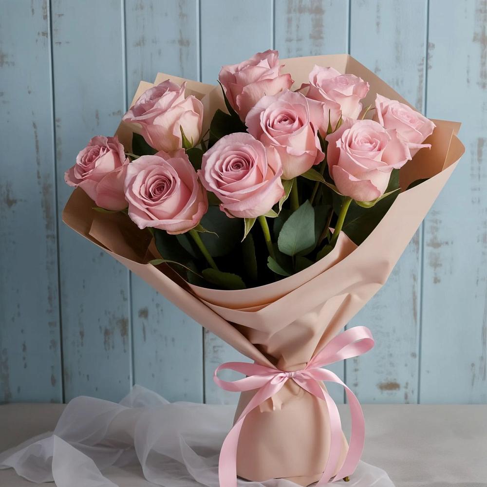 Букет цветов из: Розы в Красной Горке