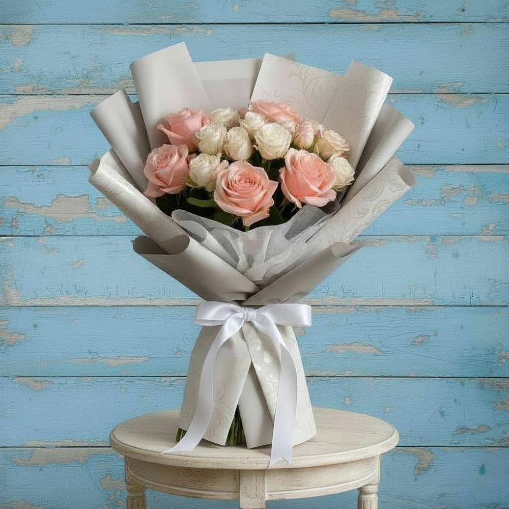 Букет цветов из: Розы в Красной Горке