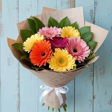 Букет цветов из:  Герберы #REPLACE_PRED# Красной Горке