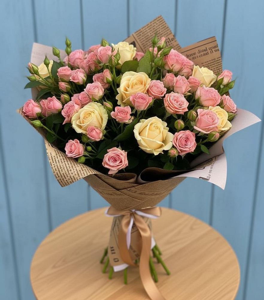 Букет цветов из: Розы в Красной Горке