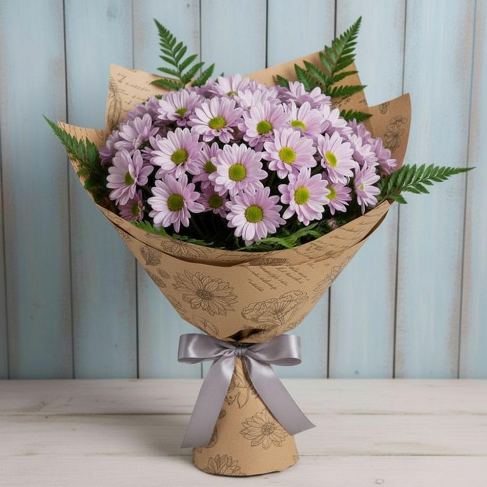 Букет цветов из: Хризантемы в Красной Горке