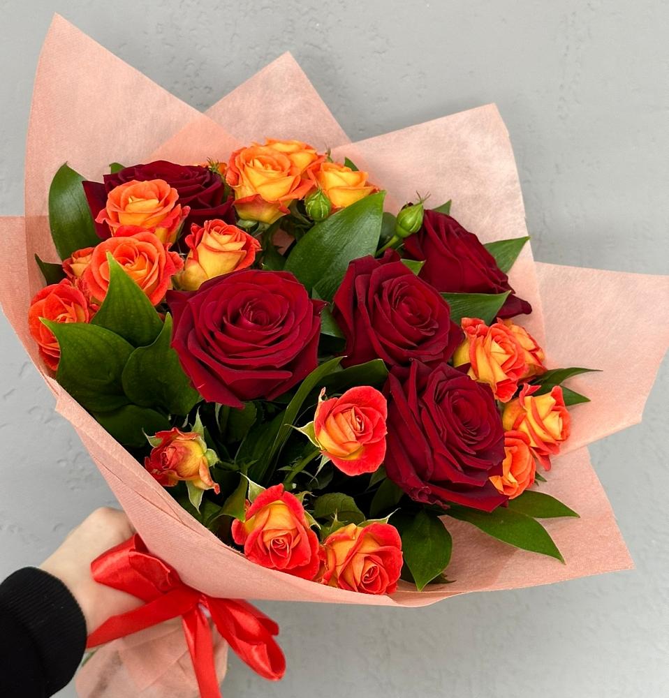 Букет Любовь и восторг в Красной Горке