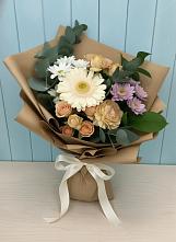 Букет цветов из:  Герберы и Хризантемы в Красной Горке