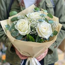Букет цветов из:  Розы в Красной Горке