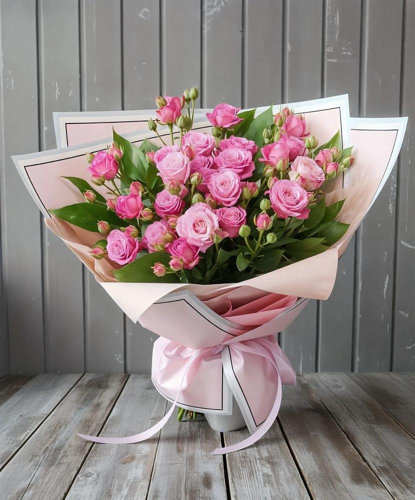 Букет Розовый кустик в Красной Горке
