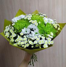 Букет цветов из:  Хризантемы #REPLACE_PRED# Красной Горке