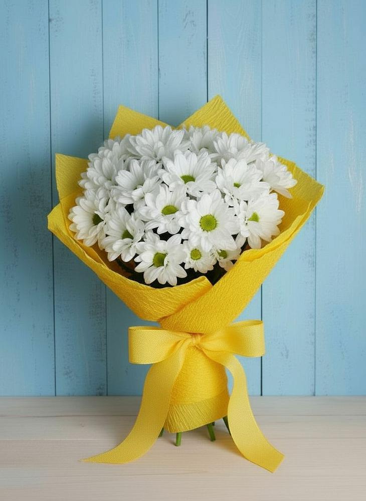 Букет цветов из: Хризантемы в Красной Горке