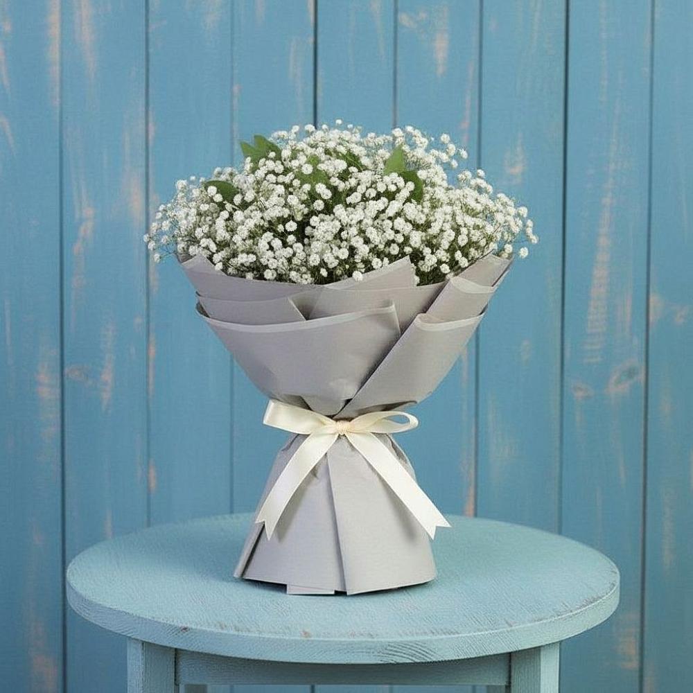 Букет цветов из: Гипсофила в Красной Горке