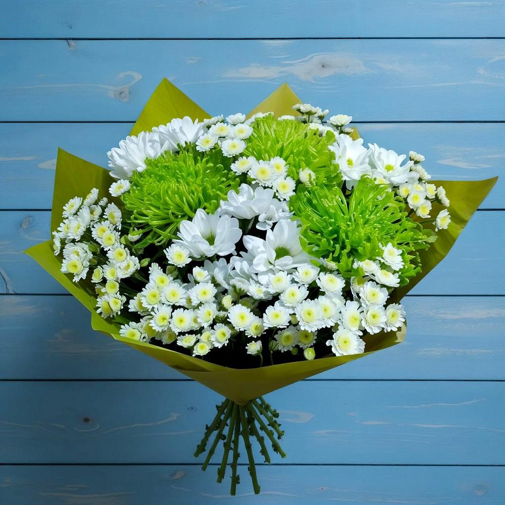 Букет цветов из: Хризантемы в Красной Горке