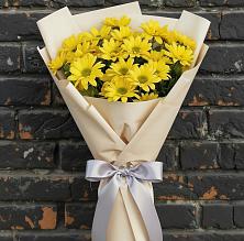 Букет цветов из:  Хризантемы в Красной Горке