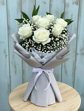 Букет цветов из:  Розы в Красной Горке