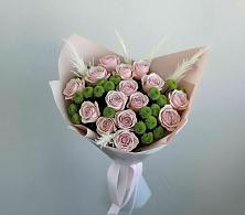 Букет цветов из:  Розы и Хризантемы в Красной Горке