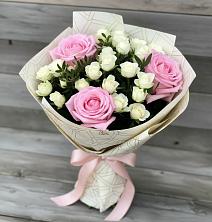 Букет цветов из:  Розы в Красной Горке