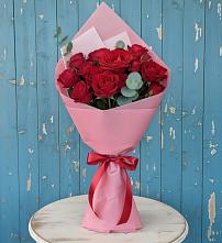 Букет цветов из:  Розы в Красной Горке