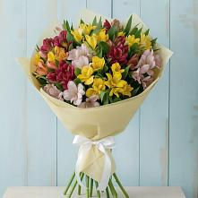 Букет цветов из:  Альстромерии в Красной Горке