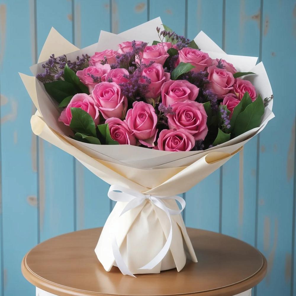 Букет цветов из: Розы в Красной Горке