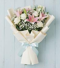 Букет цветов из:  Лилии в Красной Горке