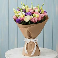 Букет цветов из:  Лизиантусы #REPLACE_PRED# Красной Горке