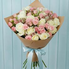 Букет цветов из:  Розы в Красной Горке