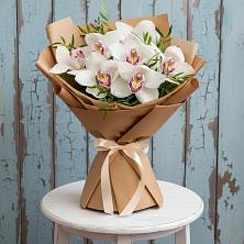 Букет цветов из:  Орхидеи и Розы в Красной Горке